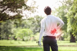 chiropractor stoke on trent treats golfers for back pain and other injuries