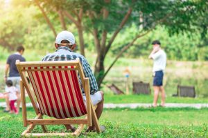 back care advice from our chiropractor in stoke for deckchair users